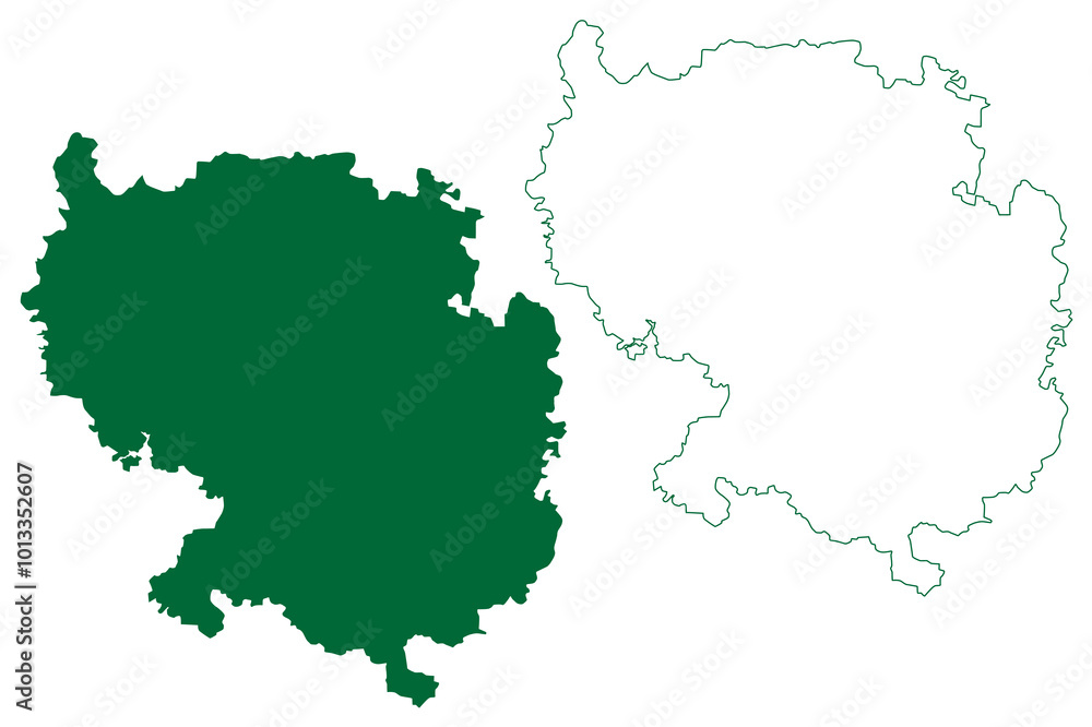 Vidisha district (Madhya Pradesh State, Bhopal division, Republic of India) map vector illustration, scribble sketch Vidisha map Vidisha district (Madhya Pradesh State, Bhopal division, Republic of India) map vector illustration, scribble sketch Vidisha map