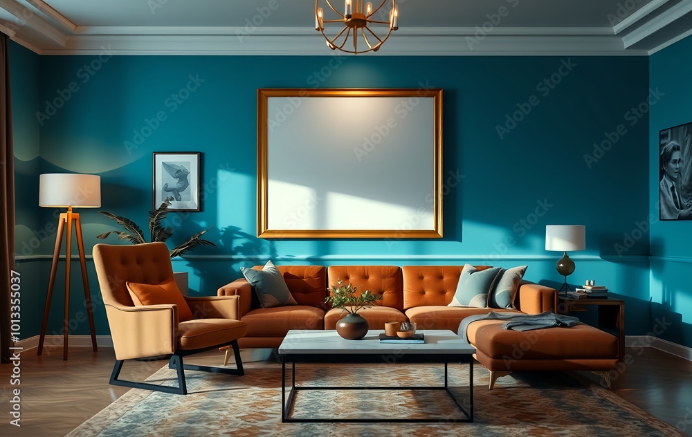 Fototapeta premium modern living room