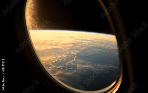 Stunning view of the earth from space