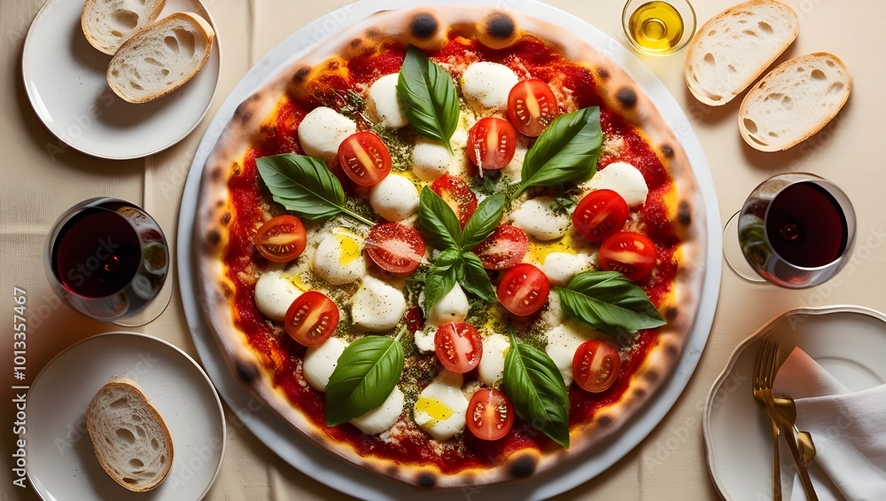 pizza with tomatoes and olives pizza with tomatoes and olives