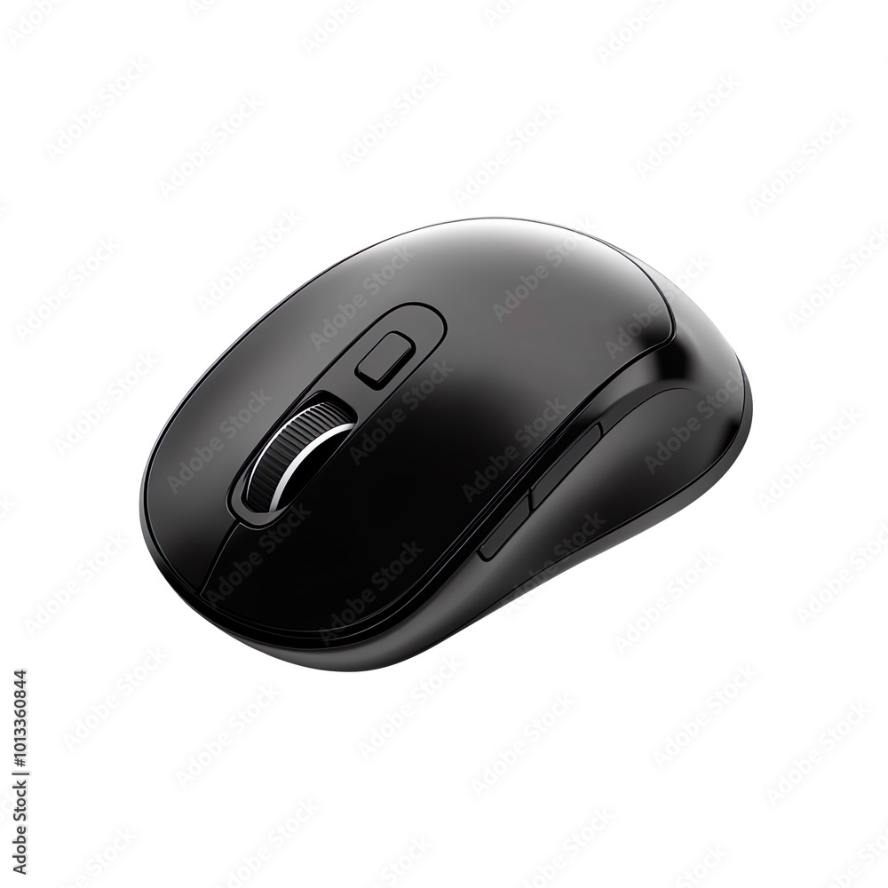 Computer mouse wireless isolated on transparent background Computer mouse wireless isolated on transparent background
