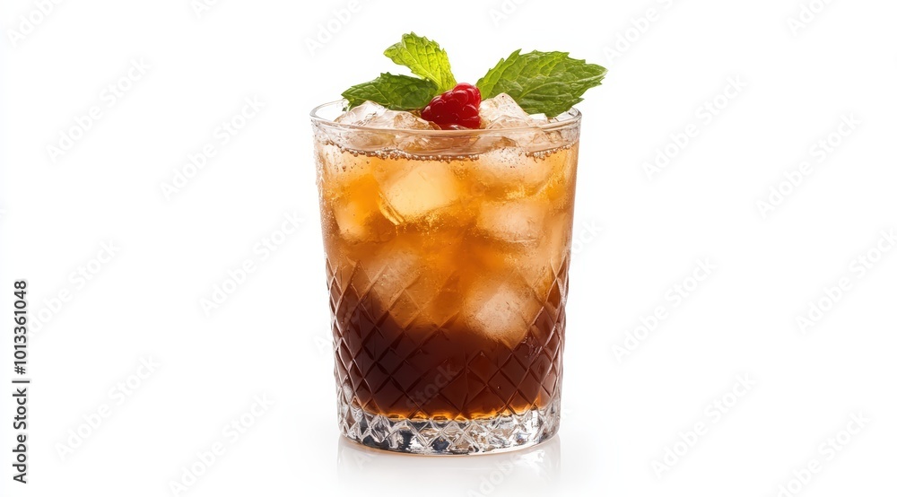 Cocktail isolated on white background Cocktail isolated on white background