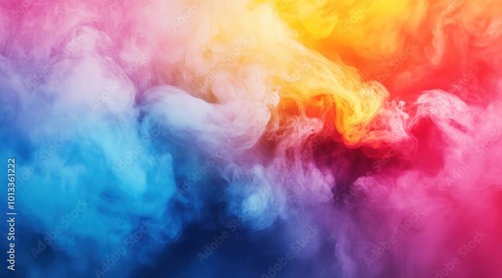 Colored smoke background Colored smoke background