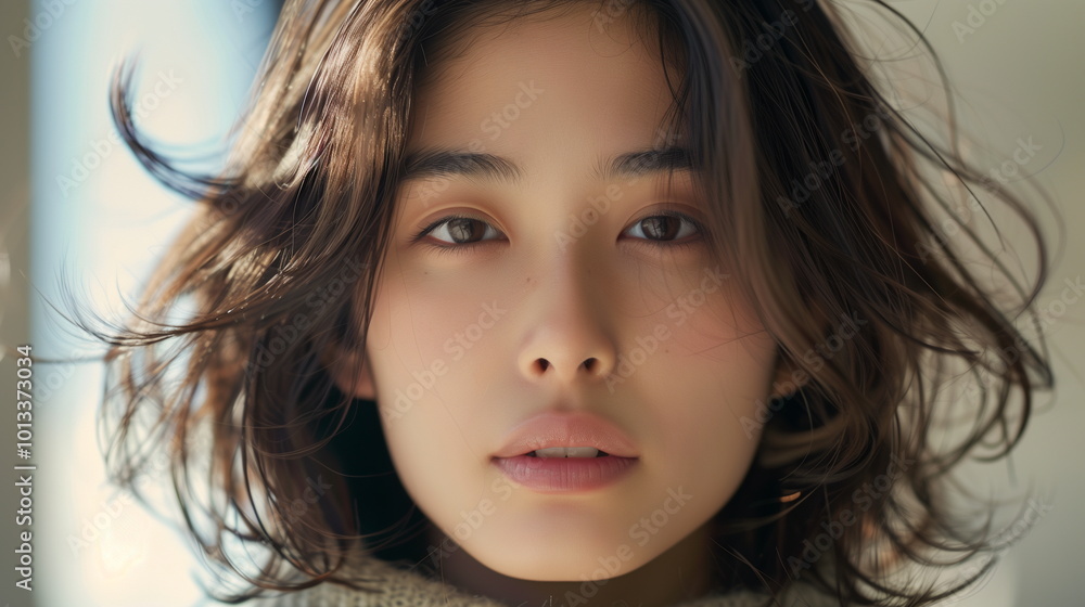 ファッションモデルの女性 ポートレート ファッションモデルの女性 ポートレート