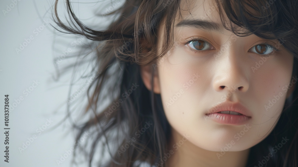 ファッションモデルの女性 ポートレート ファッションモデルの女性 ポートレート