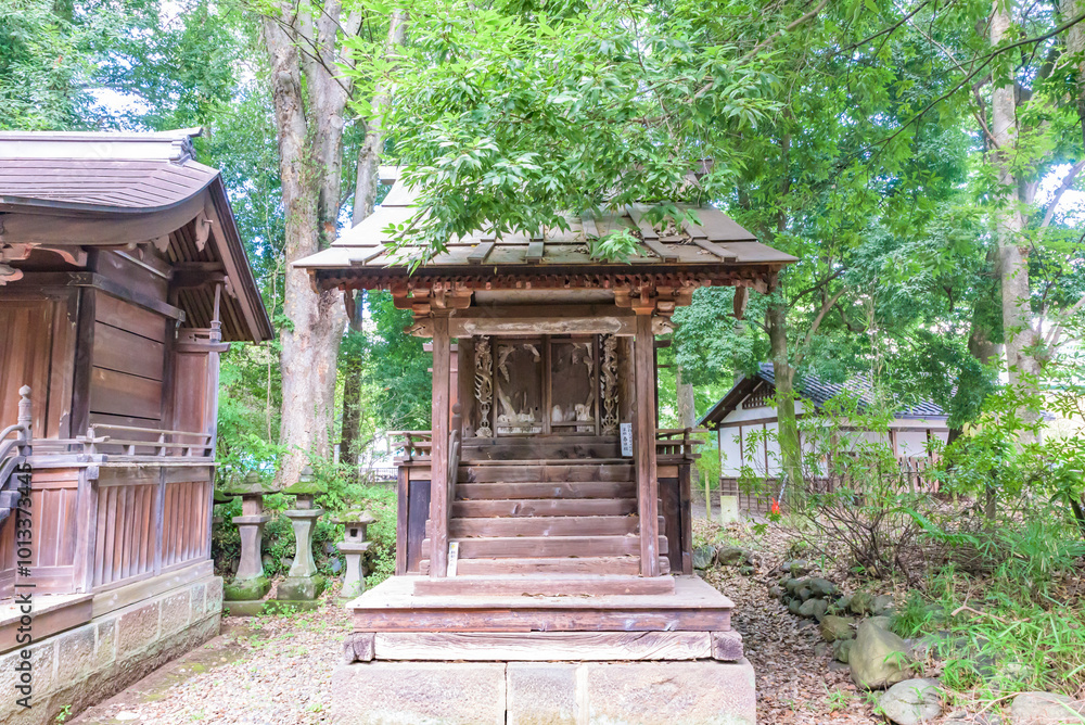 Kiryu Tenmangu Shrine, Important Cultural Property of Japan, Kiryu City, Gunma Prefecture, Japan Kiryu Tenmangu Shrine, Important Cultural Property of Japan, Kiryu City, Gunma Prefecture, Japan