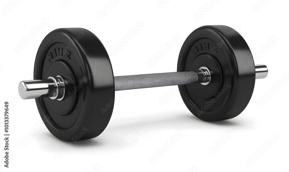 Dumbbell. Isolated on a white background-like design Dumbbell. Isolated on a white background-like design