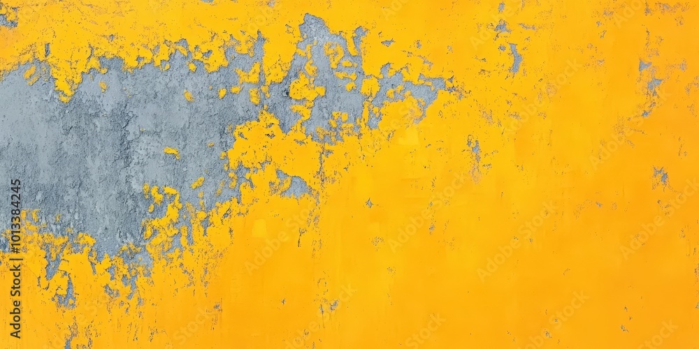 Textured Yellow and Gray Abstract Wall Background Textured Yellow and Gray Abstract Wall Background