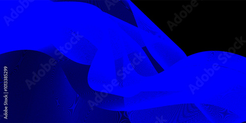 Dot white blue wave light screen gradient texture background. Abstract technology big data digital background.eps 10