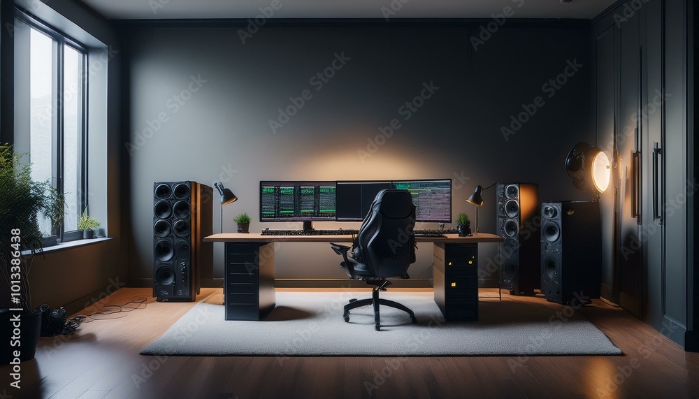 Obraz premium Design a functional and inspiring office.