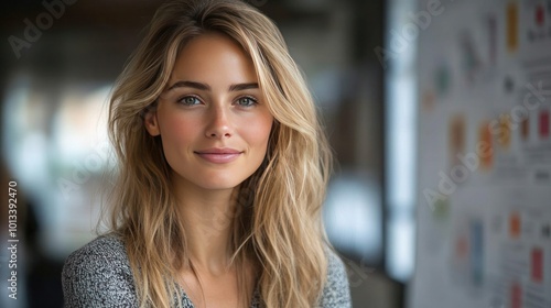 Wallpaper Mural Professional Businesswoman in Modern Office Setting Torontodigital.ca