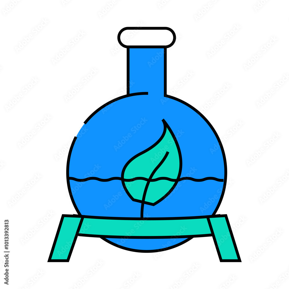 laboratory research biogas line icon vector. laboratory research biogas sign. isolated symbol illustration laboratory research biogas line icon vector. laboratory research biogas sign. isolated symbol illustration