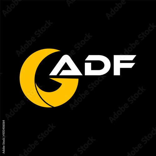 ADF letter logo design for your brand or company business. company logo ,rand, initial, finance logo, luxury ,tech , marketing