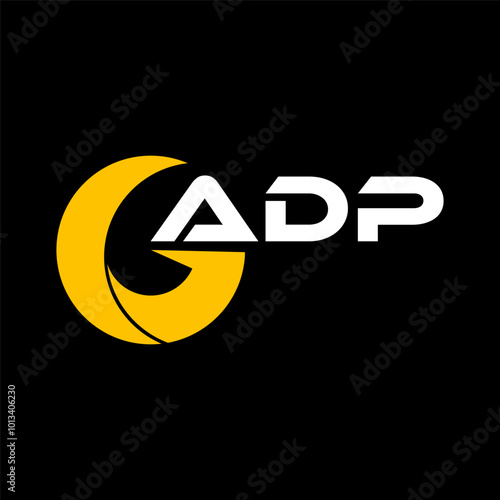 ADP letter logo design for your brand or company business. company logo ,rand, initial, finance logo, luxury ,tech , marketing