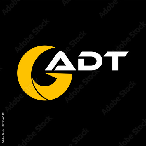 ADT letter logo design for your brand or company business. company logo ,rand, initial, finance logo, luxury ,tech , marketing