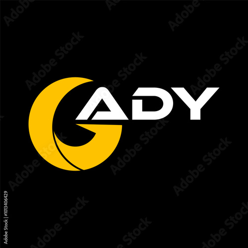 ADY letter logo design for your brand or company business. company logo ,rand, initial, finance logo, luxury ,tech , marketing