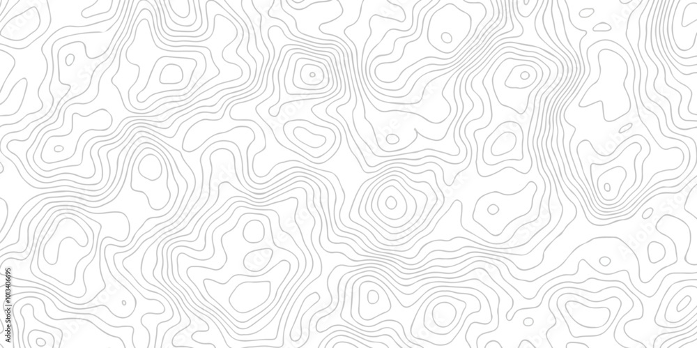 Seamless The stylized height of the topographic map contour in lines and contours isolated on transparent. Black and white topography contour lines map isolated on white background. Seamless The stylized height of the topographic map contour in lines and contours isolated on transparent. Black and white topography contour lines map isolated on white background.