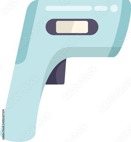 Non contact infrared thermometer measuring temperature for virus symptom detection