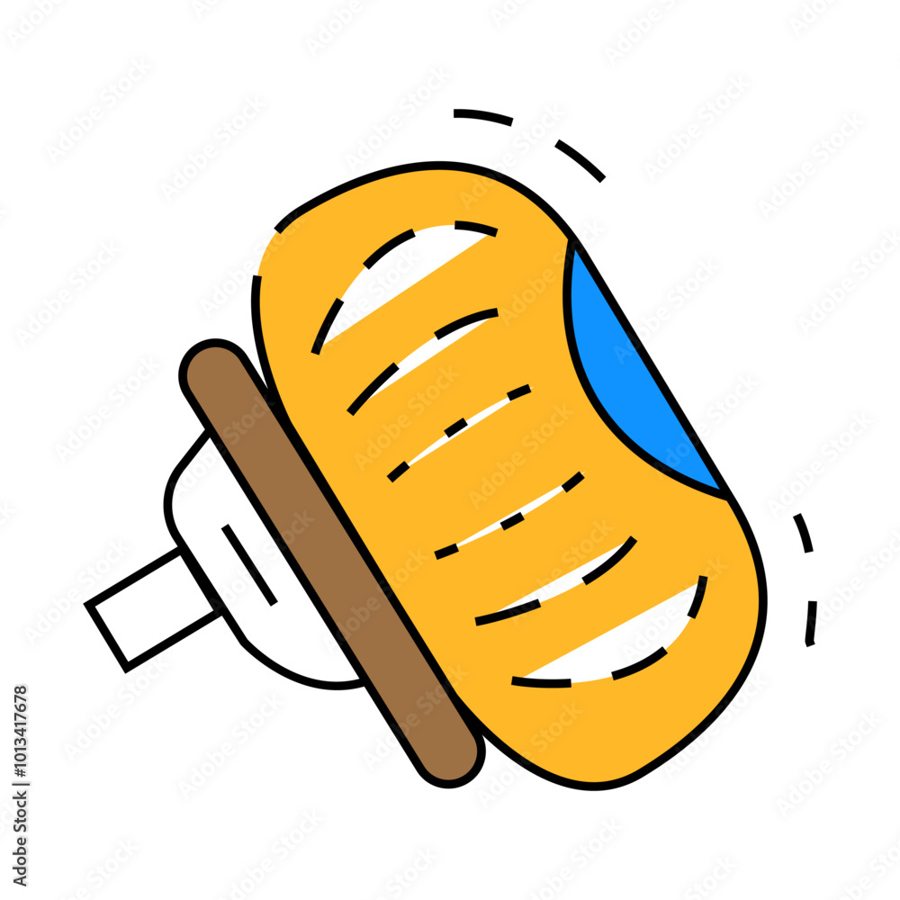 airbag car line icon vector. airbag car sign. isolated symbol illustration airbag car line icon vector. airbag car sign. isolated symbol illustration