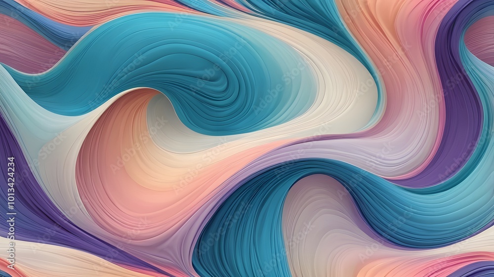 Abstract wavy background. 3d rendering, 3d illustration Generated by AI Abstract wavy background. 3d rendering, 3d illustration Generated by AI