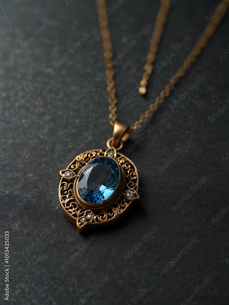 Necklace-themed icon design. Necklace-themed icon design.