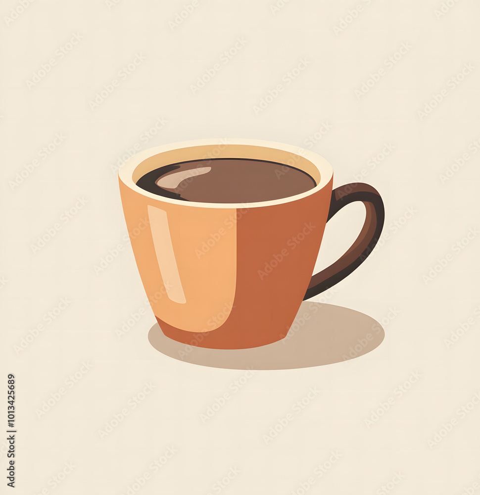 Food coffee cup silhouette distressed retro design Food coffee cup silhouette distressed retro design