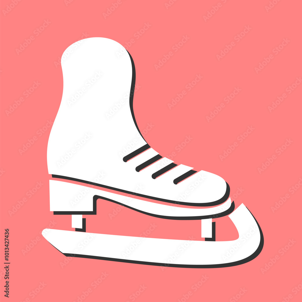 Skates Vector Icon Skates Vector Icon