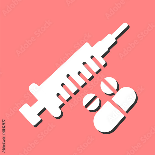 Steroids Vector Icon
