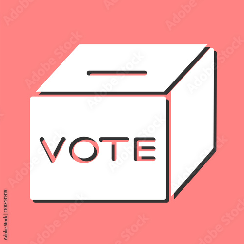 Ballot Box Vector Icon