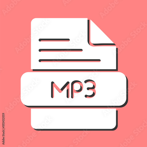 MP3 Vector Icon