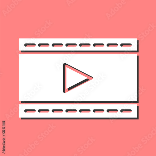 Video & Animation Vector Icon