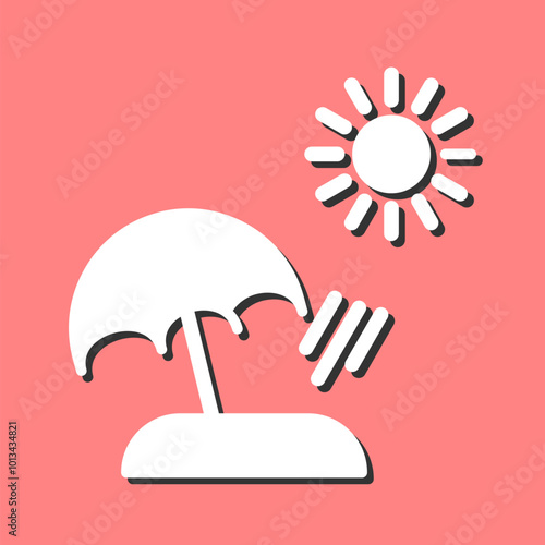 Beach Vector Icon