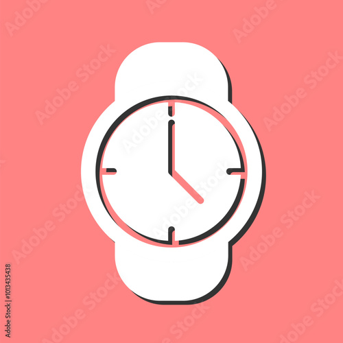 Watch Vector Icon