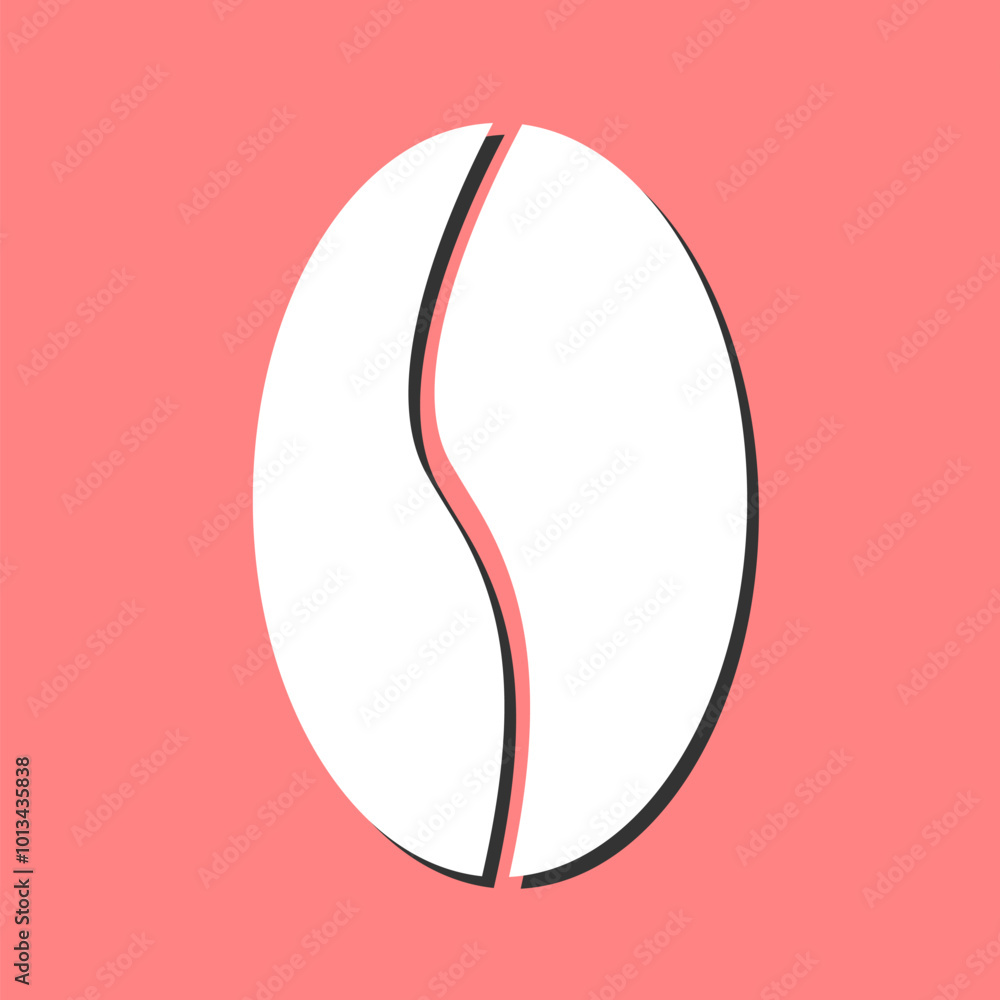 Coffee Grain Vector Icon Coffee Grain Vector Icon