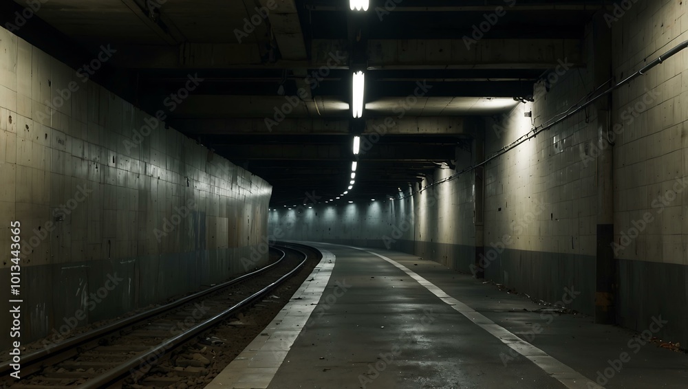 Urban tunnel scene.1 Urban tunnel scene.1