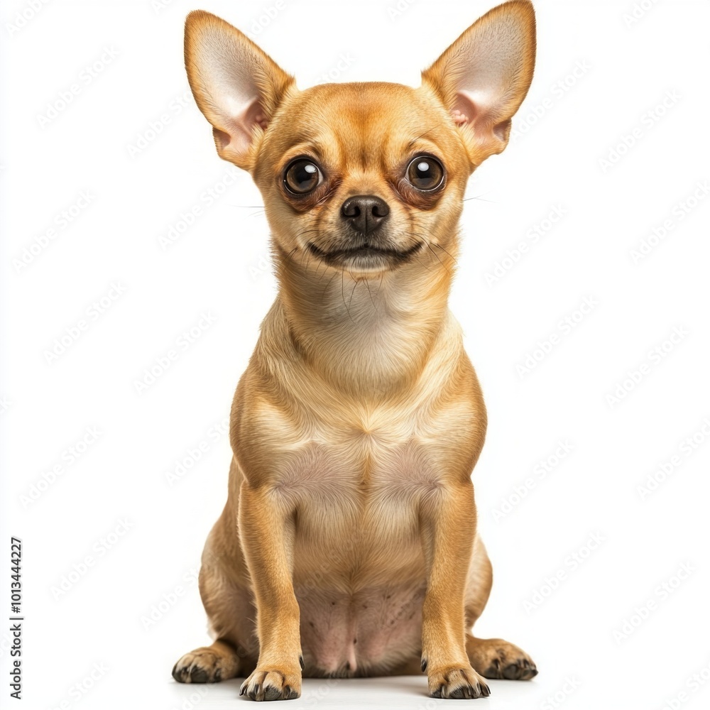 delightful Chihuahua sits quietly, its large eyes sparkling with curiosity and mischief. The small dog radiates charm and personality while enveloped in a minimalist backdrop. delightful Chihuahua sits quietly, its large eyes sparkling with curiosity and mischief. The small dog radiates charm and personality while enveloped in a minimalist backdrop.