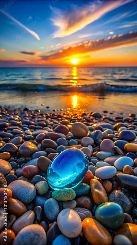 Obraz premium sunset on the beach