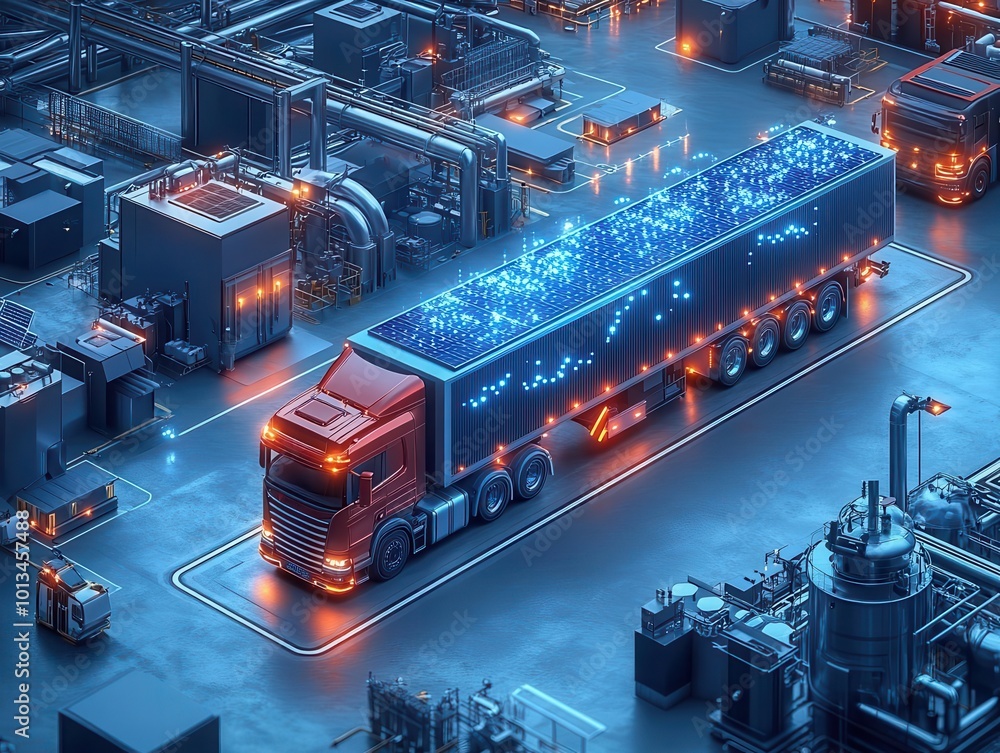 Neon Logistics: Illuminating the Future of Automated Freight Neon Logistics: Illuminating the Future of Automated Freight