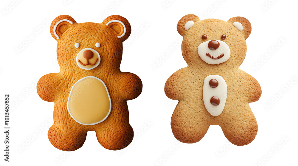 gingerbread bear on a transparent background gingerbread bear on a transparent background