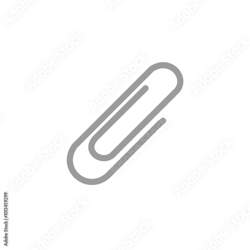 Simple Paperclip Icon