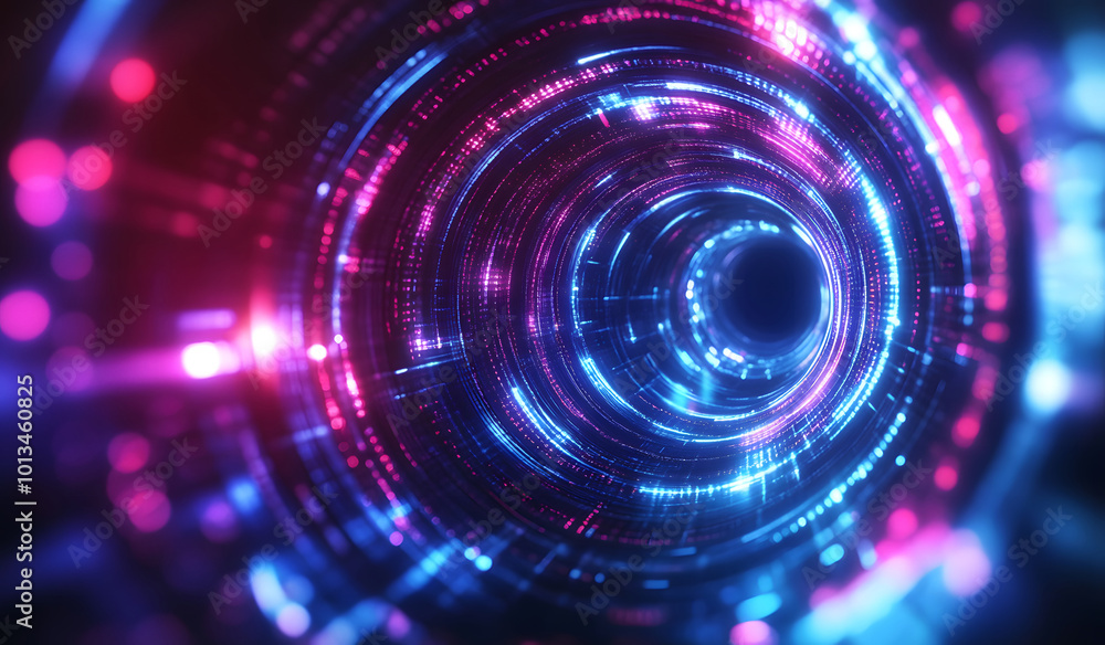 Glowing big data on a colorful background. 3d illustration design Glowing big data on a colorful background. 3d illustration design