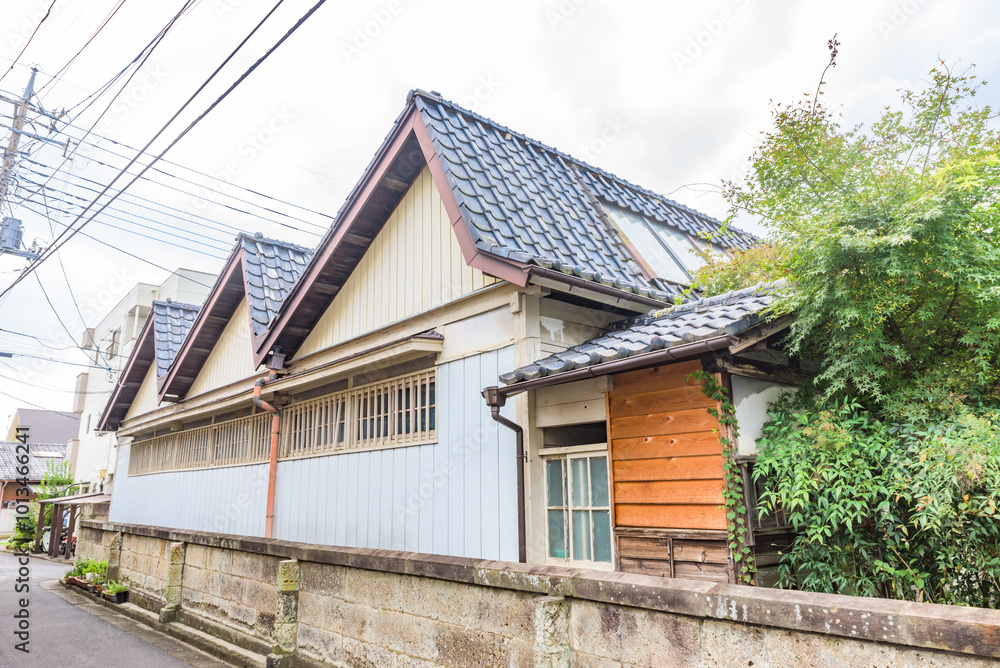 Street view of Kiryu City, Gunma Prefecture, Japan Street view of Kiryu City, Gunma Prefecture, Japan