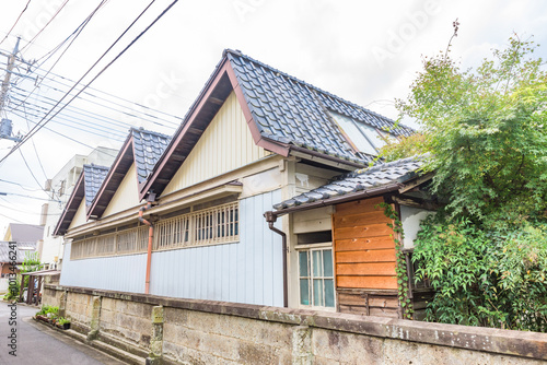 Street view of Kiryu City,  Gunma Prefecture, Japan photo