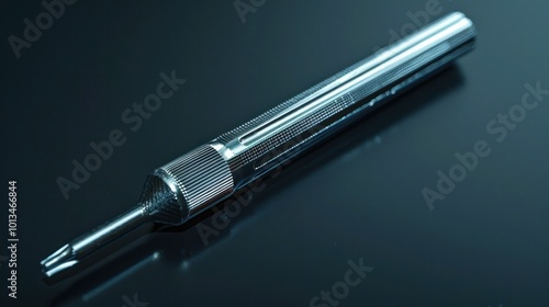 Wallpaper Mural A close up shot of a sleek and stylish black metal ballpoint pen showcasing its elegant design sharp focus and craftsmanship  This professional writing and sketching tool is perfect for office work Torontodigital.ca