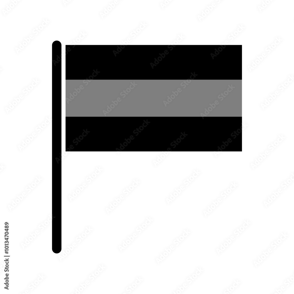 Flag Icon, Simple Icon Vector Design, best used for presentation, application, web and banner Flag Icon, Simple Icon Vector Design, best used for presentation, application, web and banner