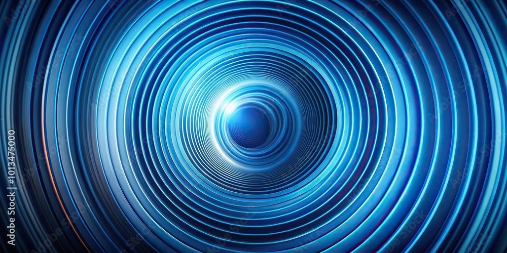 Abstract blue wallpaper with vortex rings Abstract blue wallpaper with vortex rings