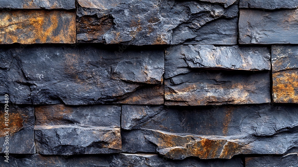 Dark stone wall showcasing natural rustic surface and textured design elements wallpaper Dark stone wall showcasing natural rustic surface and textured design elements wallpaper