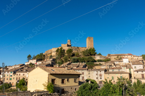 Uncastillo Fortress, 11th to 13th centuries. Zaragoza, Aragon, Spain. photo