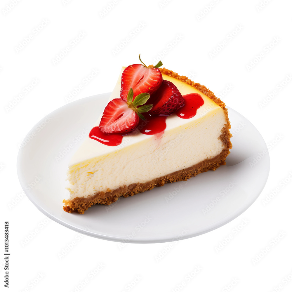 cheesecake with strawberries cheesecake with strawberries