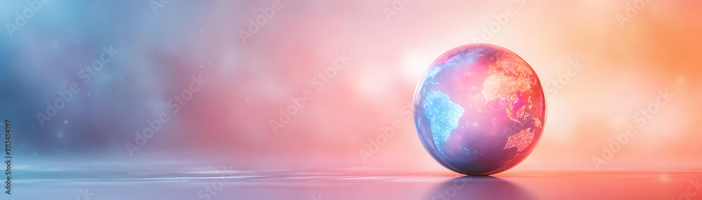 Glossy Holographic Human Rights Badge with Glowing Globe - Symbolizing Global Peace and Justice, Ideal for Photo Stock Concepts Glossy Holographic Human Rights Badge with Glowing Globe - Symbolizing Global Peace and Justice, Ideal for Photo Stock Concepts